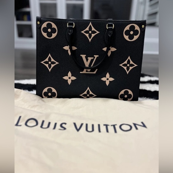 LOUIS VUITTON ON THE GO MM - Picture 1 of 6